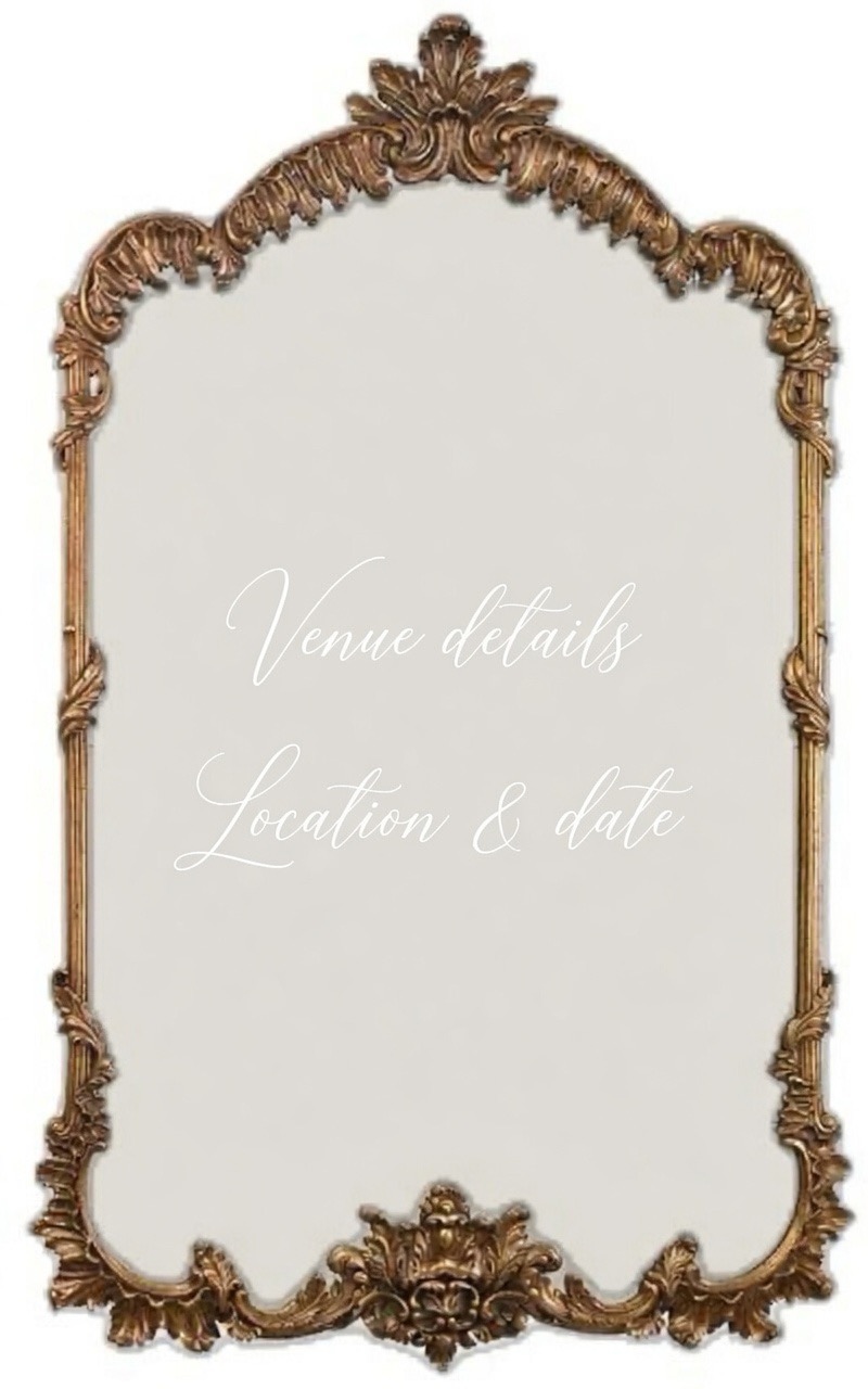 Venue details design