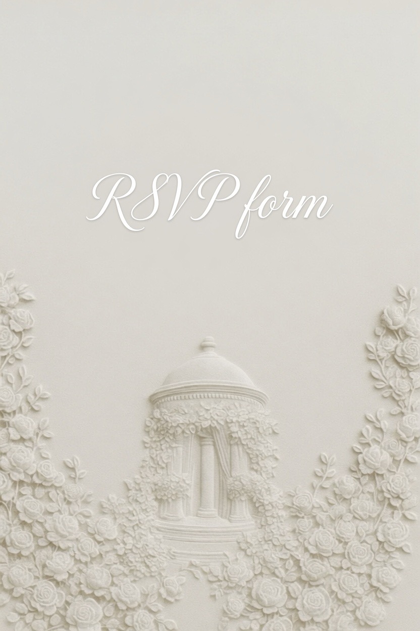 RSVP form design