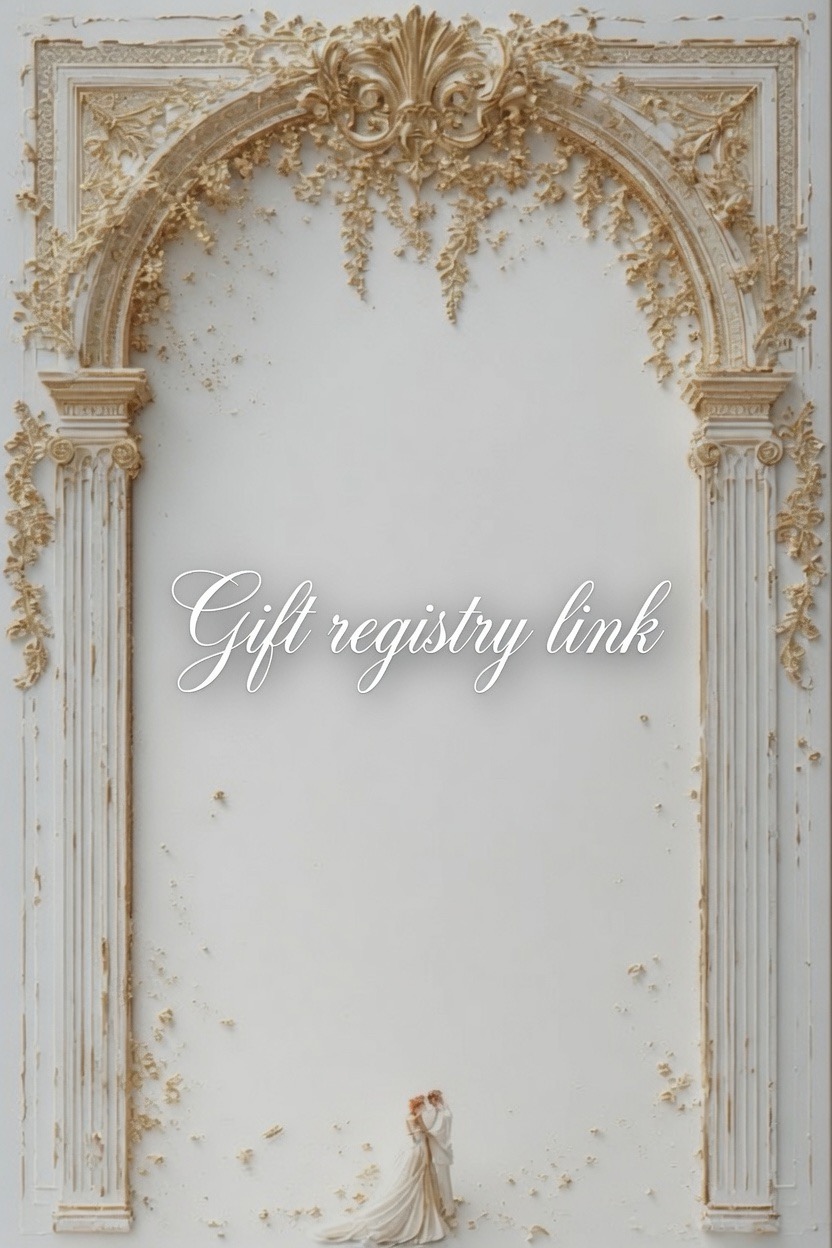 Gift registry link design